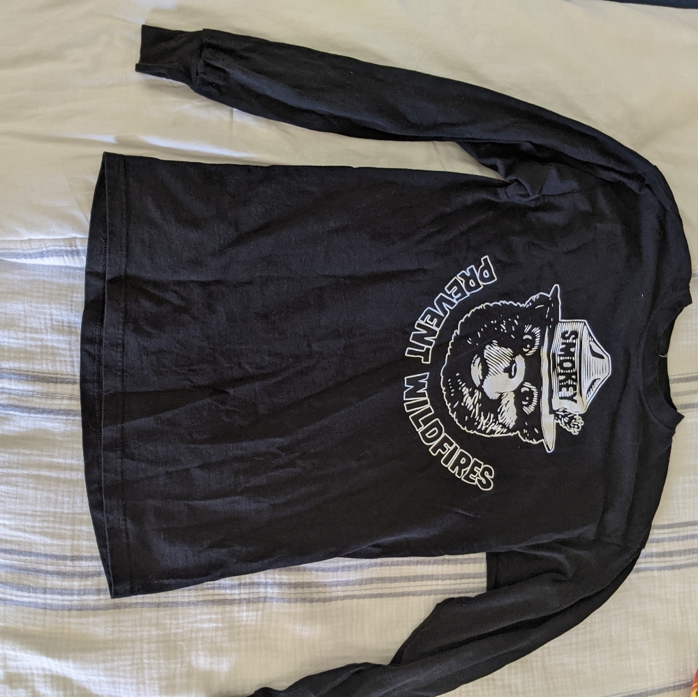 Vintage smokey the bear shirt long sleeve